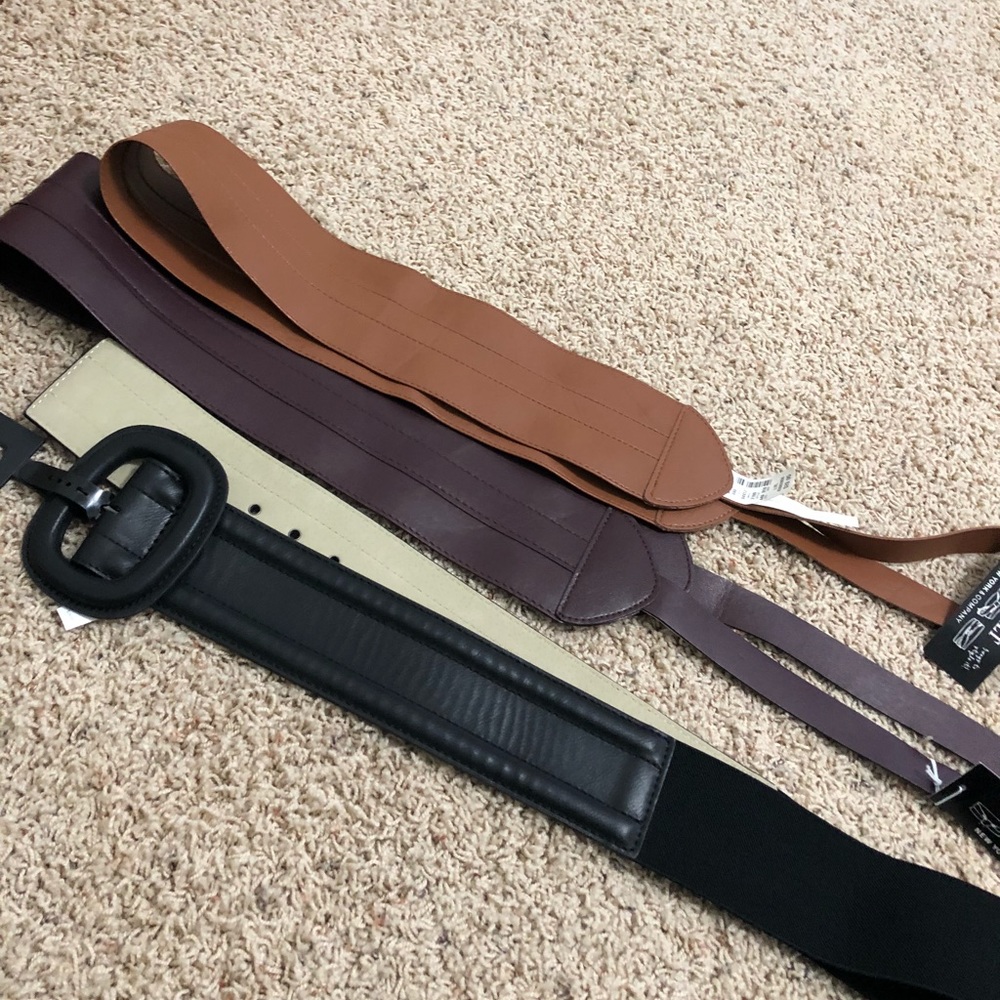 3 belts from Lane Bryant